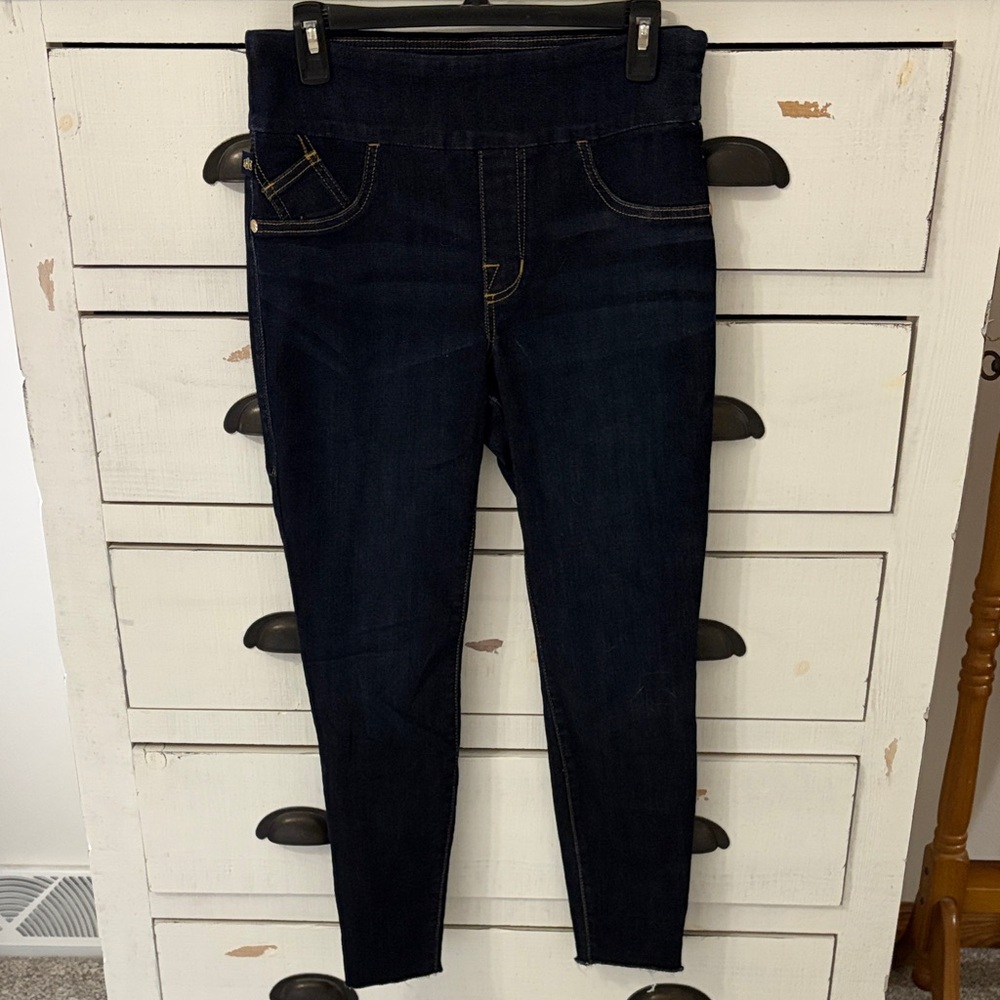 Rock & Republic fever Dark Indigo Stretch Skinny Jeggings size 12
